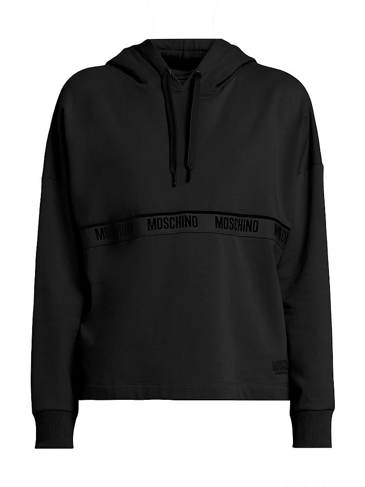 Logo Tape Hoodie