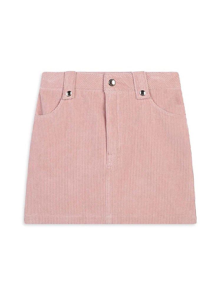 Little Girl's & Corduroy Miniskirt