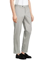 Stretch Cotton-Blend Slim-Fit Trousers