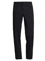 Stretch Cotton-Blend Slim-Fit Trousers