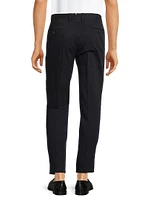 Stretch Cotton-Blend Slim-Fit Trousers