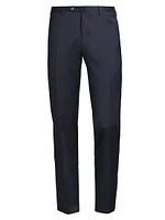 Super 110s Stretch-Cotton Slim-Fit Trousers