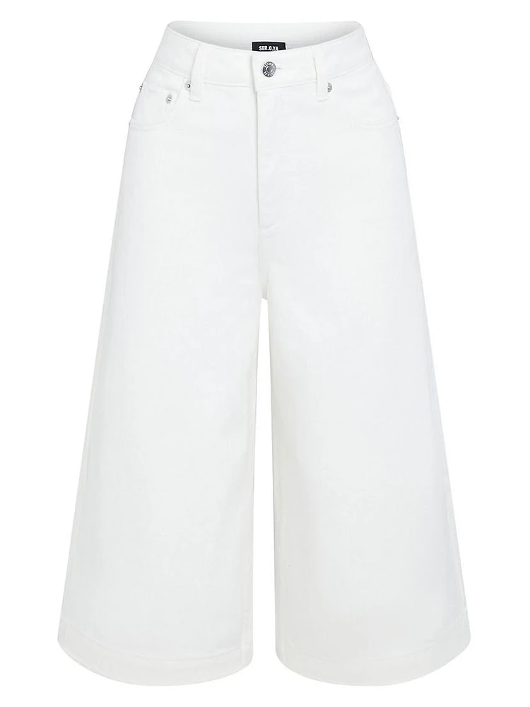 Valli Mid Rise Bermuda Shorts