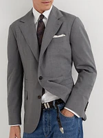 Super 150s Lightweight Wool and Silk Deconstructed Blazer