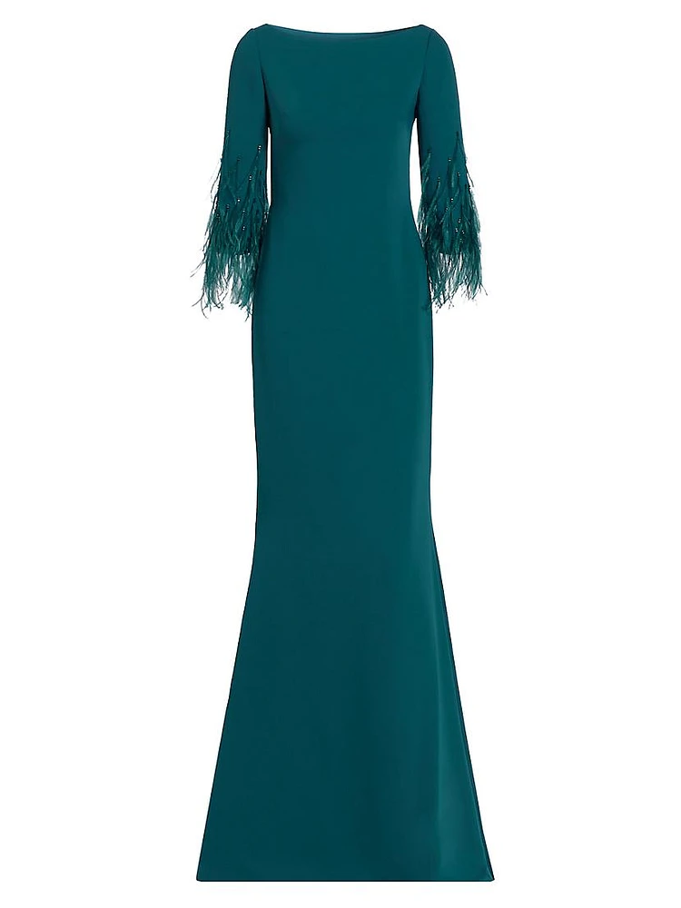 Patricia Boatneck Mermaid Gown