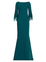 Patricia Boatneck Mermaid Gown