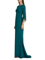 Patricia Boatneck Mermaid Gown