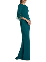 Patricia Boatneck Mermaid Gown