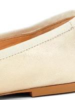 Lou Bow-Embellished Ballet Flats