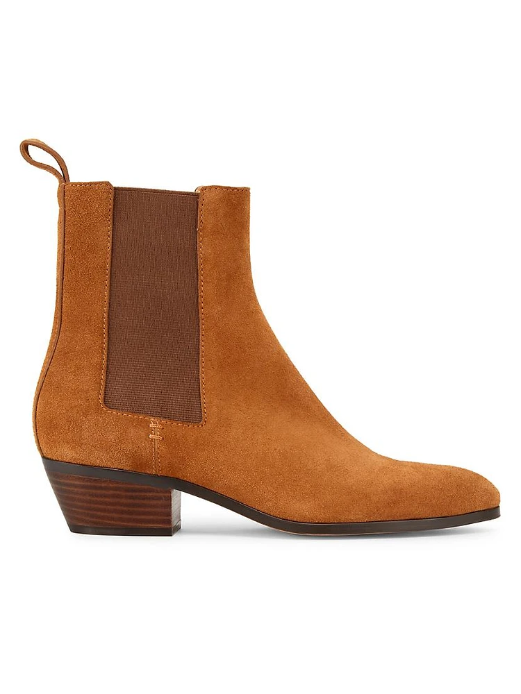 Ella 45MM Suede Ankle Boots