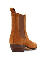 Ella 45MM Suede Ankle Boots