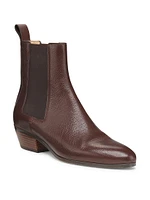 Ella 45MM Leather Ankle Boots