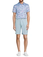 Varick Flat-Front Shorts