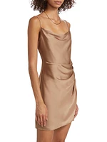 Bruna Wrap-Style Cami Dress