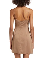 Bruna Wrap-Style Cami Dress