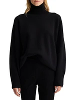Suede High-Waist Trousers