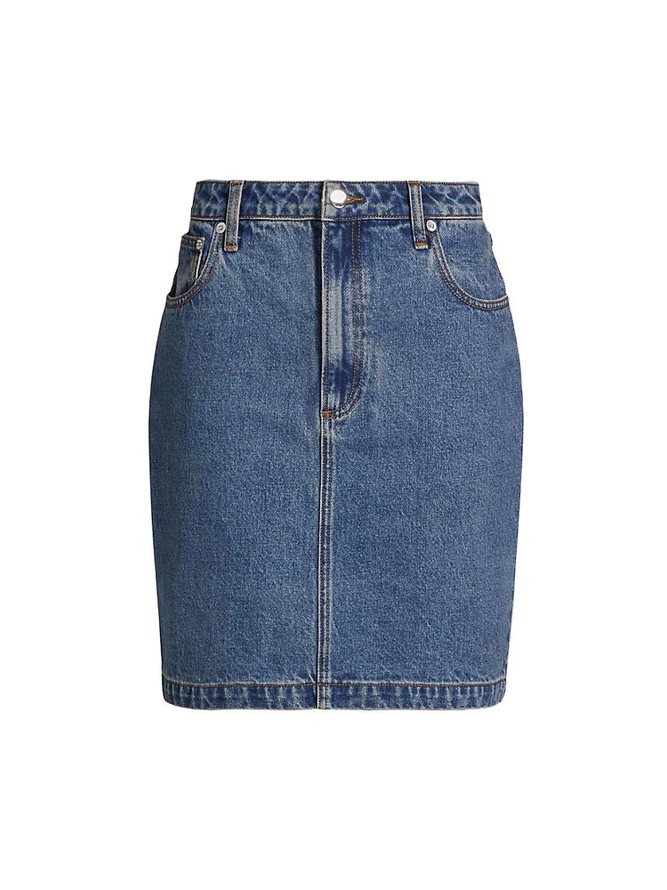 Hannah Denim Miniskirt