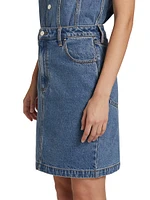 Hannah Denim Miniskirt