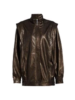 Vonna Faux Leather Jacket
