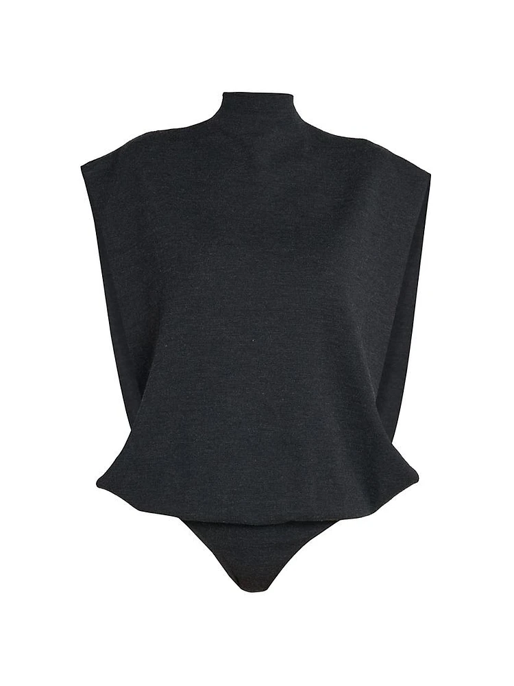 Square Wool Bodysuit