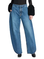 Petal Mid-Rise Relaxed Jeans