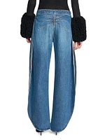 Petal Mid-Rise Relaxed Jeans