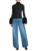 Petal Mid-Rise Relaxed Jeans