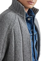 Outerwear Jacket With Down Quilting