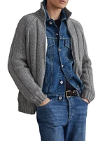 Outerwear Jacket With Down Quilting