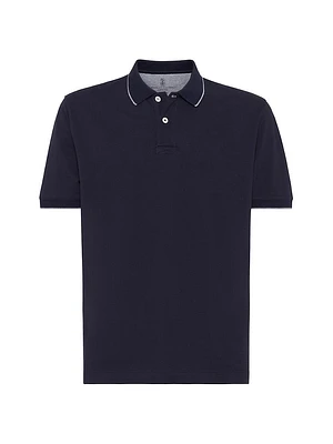 Cotton Pique Polo Shirt