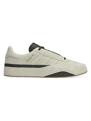 Unisex Y-3 Gazelle Leather Sneakers