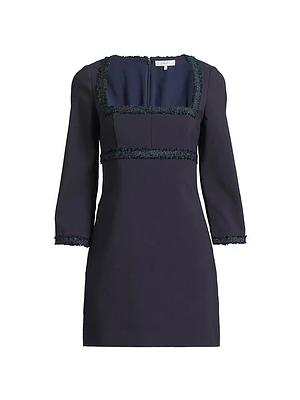 Marlou Embellished Trim Minidress