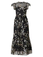 Josephina Floral Organza Dress