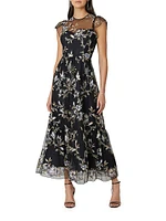 Josephina Floral Organza Dress