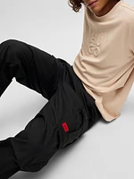 Regular-Fit Cargo Trousers Ripstop Cotton