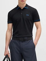 Interlock-Cotton Slim-Fit Polo Shirt