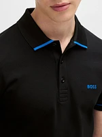 Interlock-Cotton Slim-Fit Polo Shirt