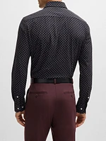 Slim-Fit Shirt Performance-Stretch Material