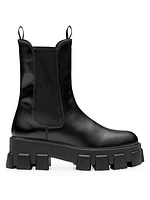 Monolith Brushed Leather Boots