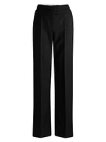 Regular Fit Trousers Virgin Wool Twill