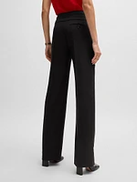 Regular Fit Trousers Virgin Wool Twill