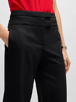 Regular Fit Trousers Virgin Wool Twill