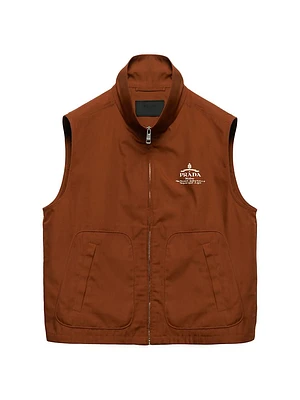 Cotton Blend Vest