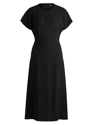 Keyhole Neckline Dress