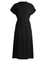 Keyhole Neckline Dress