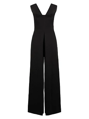 Jumpsuit Lustrous Fabric