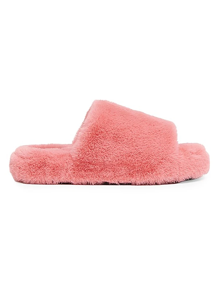 Dillon Faux Fur Slides