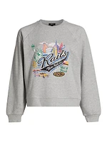 Vintage Raglan-Sleeve Sweatshirt