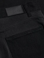 Getty Patchwork High-Rise Crop Jeans
