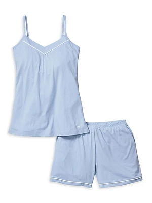 2-Piece Luxe Pima Cotton Cami Shorts Set